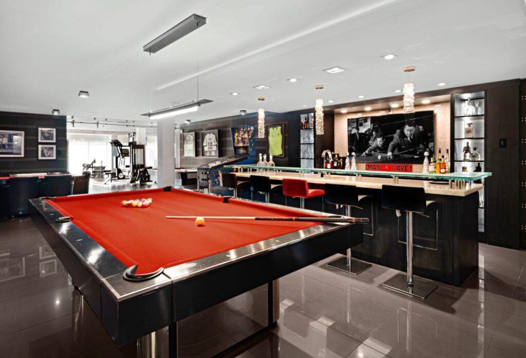 home billard room